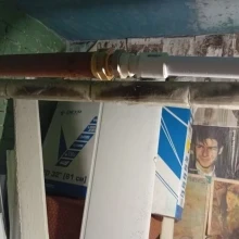 Выполнен ремонт трубы отопления по ул. Димитрова, д.3