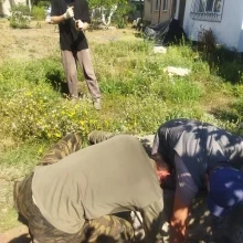 Выполнена прочистка канализационной системы по ул. Евпаторийская, д.14