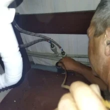 Выполнена прочистка системы холодного водоснабжения по ул. Кирова, д.77