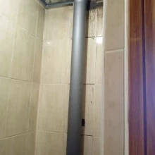Выполнена замена канализационного стояка по ул. Евпаторийская, д.26