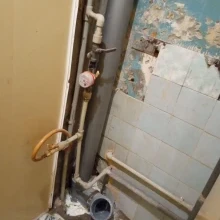 Выполнили замену канализационного стояка по ул. Евпаторийская, д.22