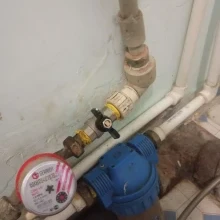 Выполнена замена вводного крана по ул. Кирова, д.71